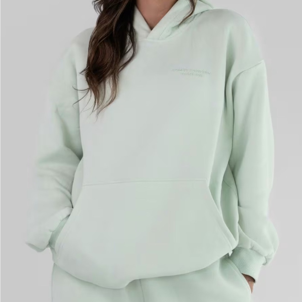 Comfort colors set brand new worn once small pants medium sweatshirt